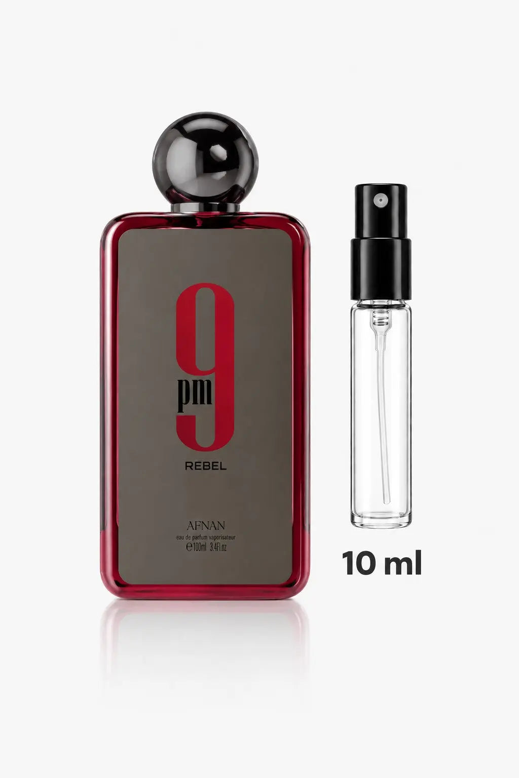 Flacon 9PM Rebel Afnan et décant 10 ml