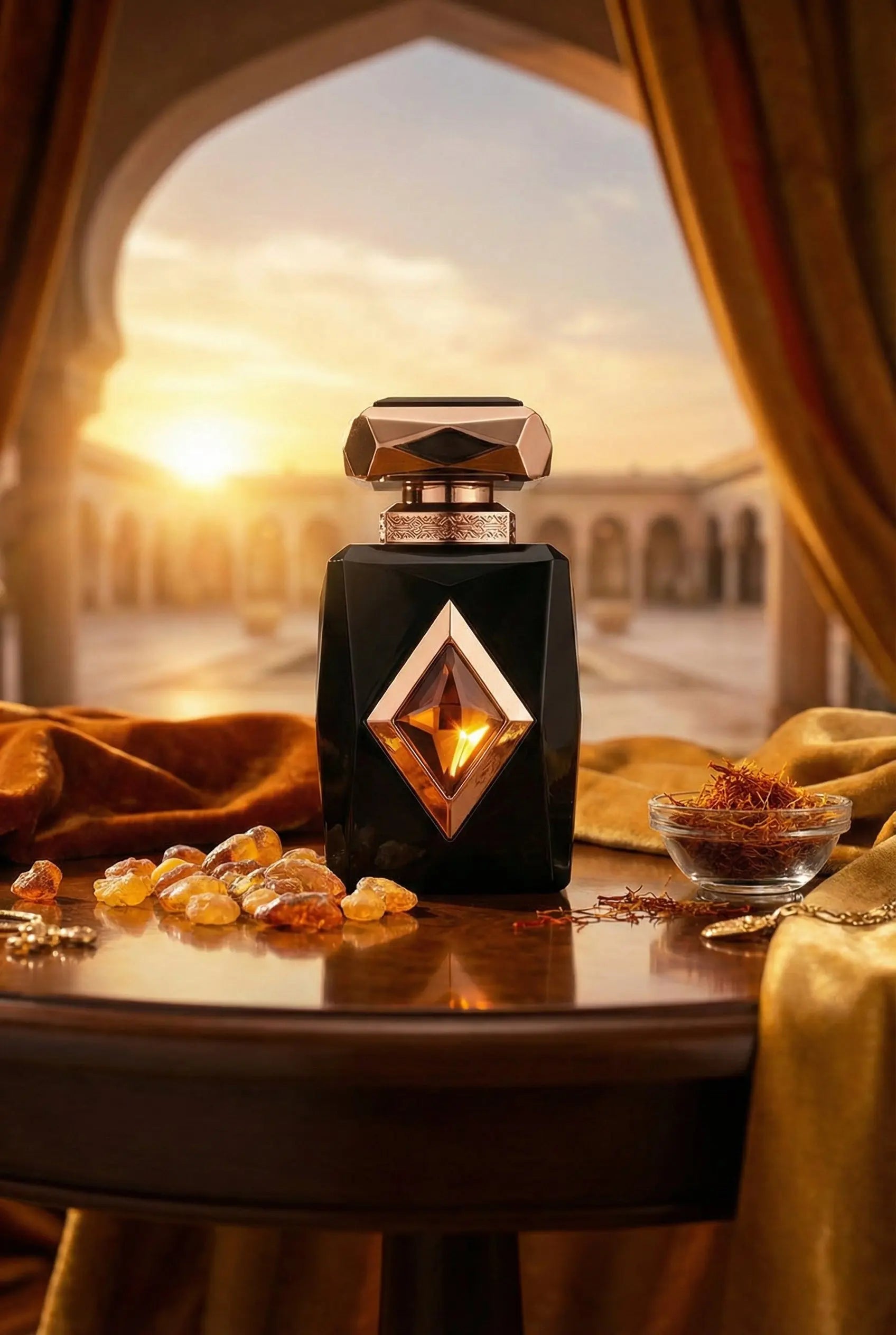 Amber Saffron Eau de Parfum Unisexe EDP By French Avenue - 100ml French Avenue