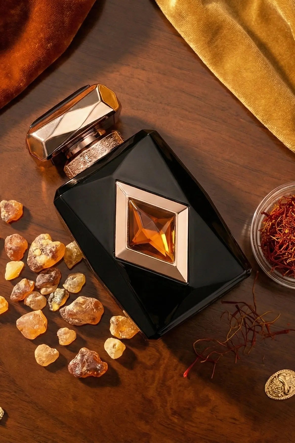 Amber Saffron Eau de Parfum Unisexe EDP By French Avenue - 100ml French Avenue