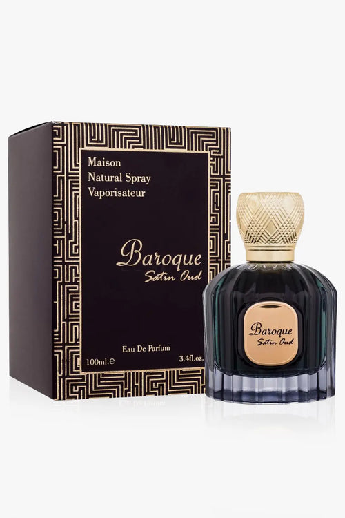 Baroque Satin Oud Eau de Parfum Homme EDP By Maison Al Hambra - 100ml Maison Al Hambra
