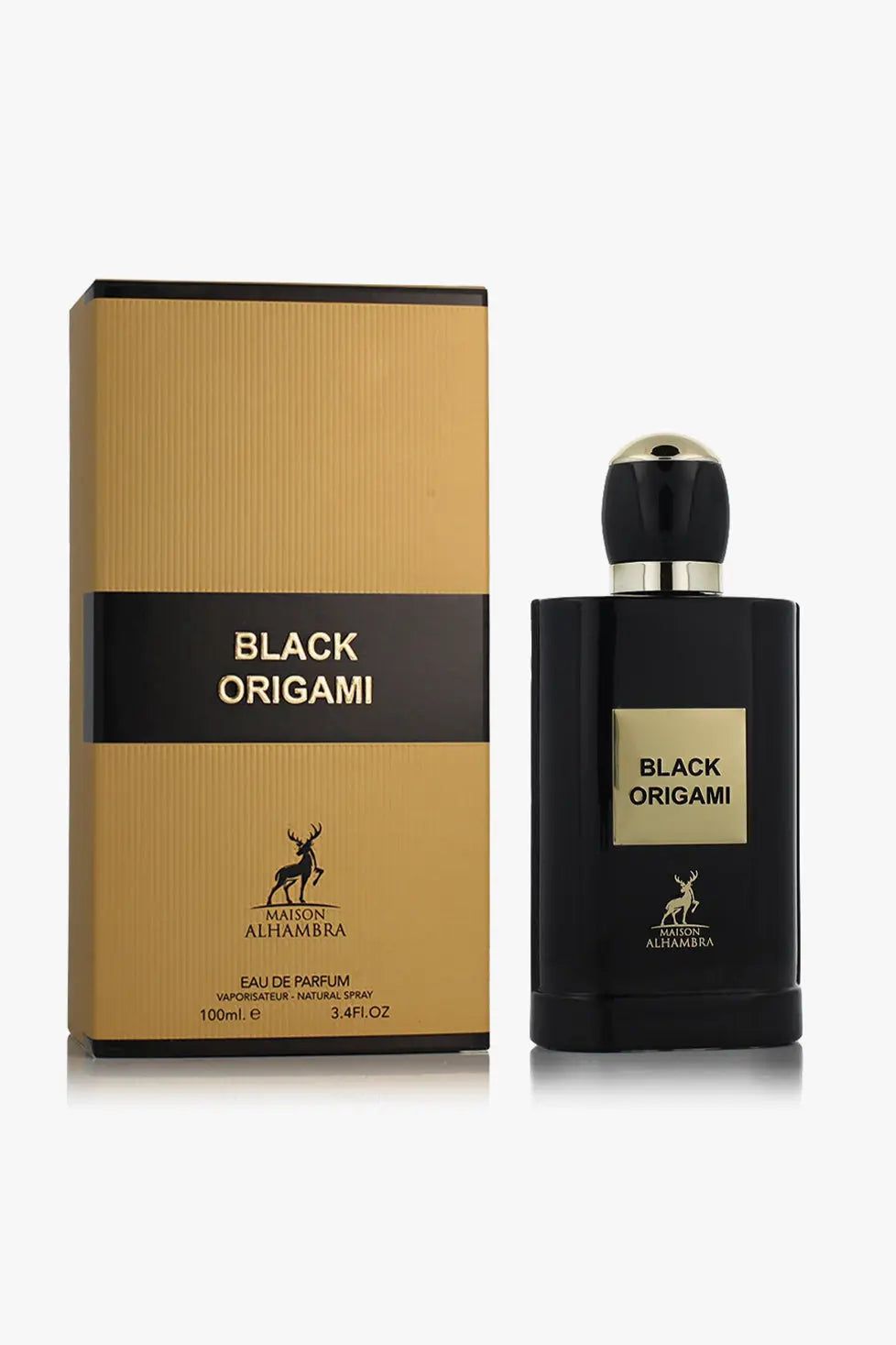 Black Origami Eau de Parfum Homme EDP By Maison Alhambra - 100ml Maison Al Hambra