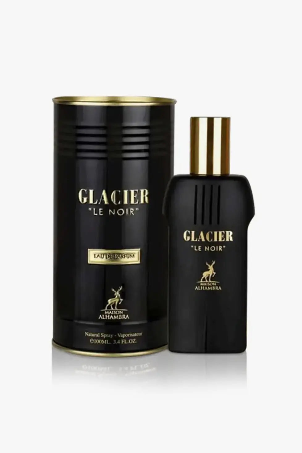 Glacier Le Noir Eau de Parfum Homme EDP By Maison Alhambra - 100ml Maison Al Hambra