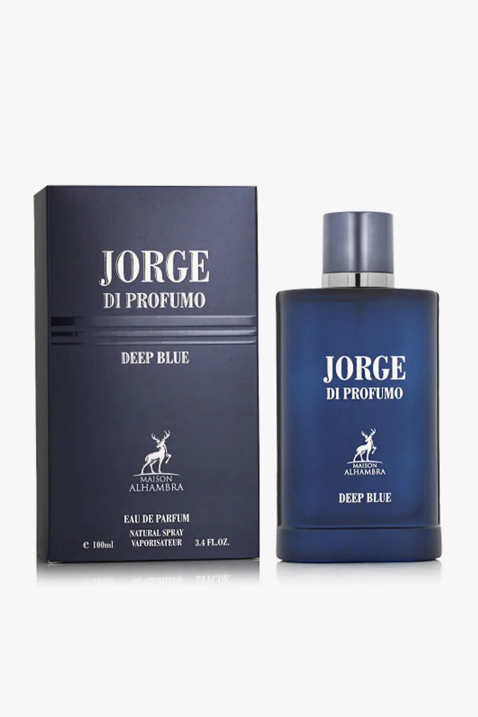 Jorge Di Profumo Deep Blue Eau de Parfum Homme EDP By Maison Alhambra - 100ml Maison Al Hambra