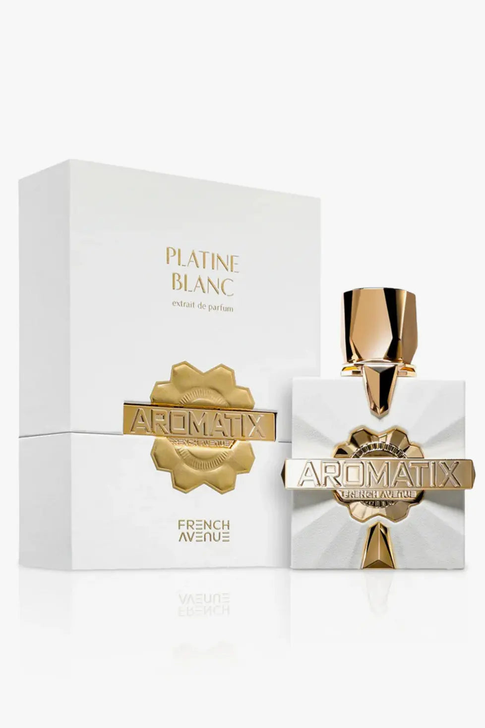 Platine Blanc Eau de Parfum Unisexe EDP By Aromatix X French Avenue - 100ml French Avenue
