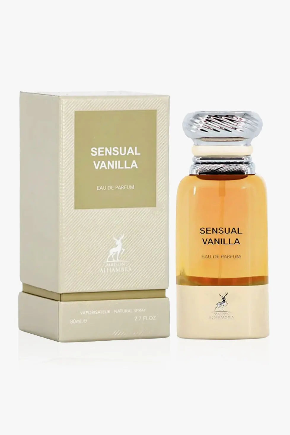 Sensual Vanilla Eau de Parfum Unisexe EDP By Maison Alhambra - 80ml Maison Al Hambra