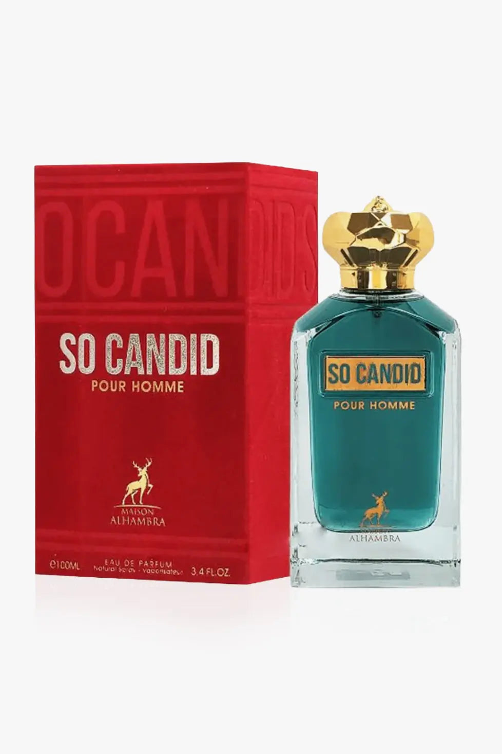 So Candid Pour Homme Eau de Parfum Homme EDP By Maison Alhambra - 100ml Maison Al Hambra