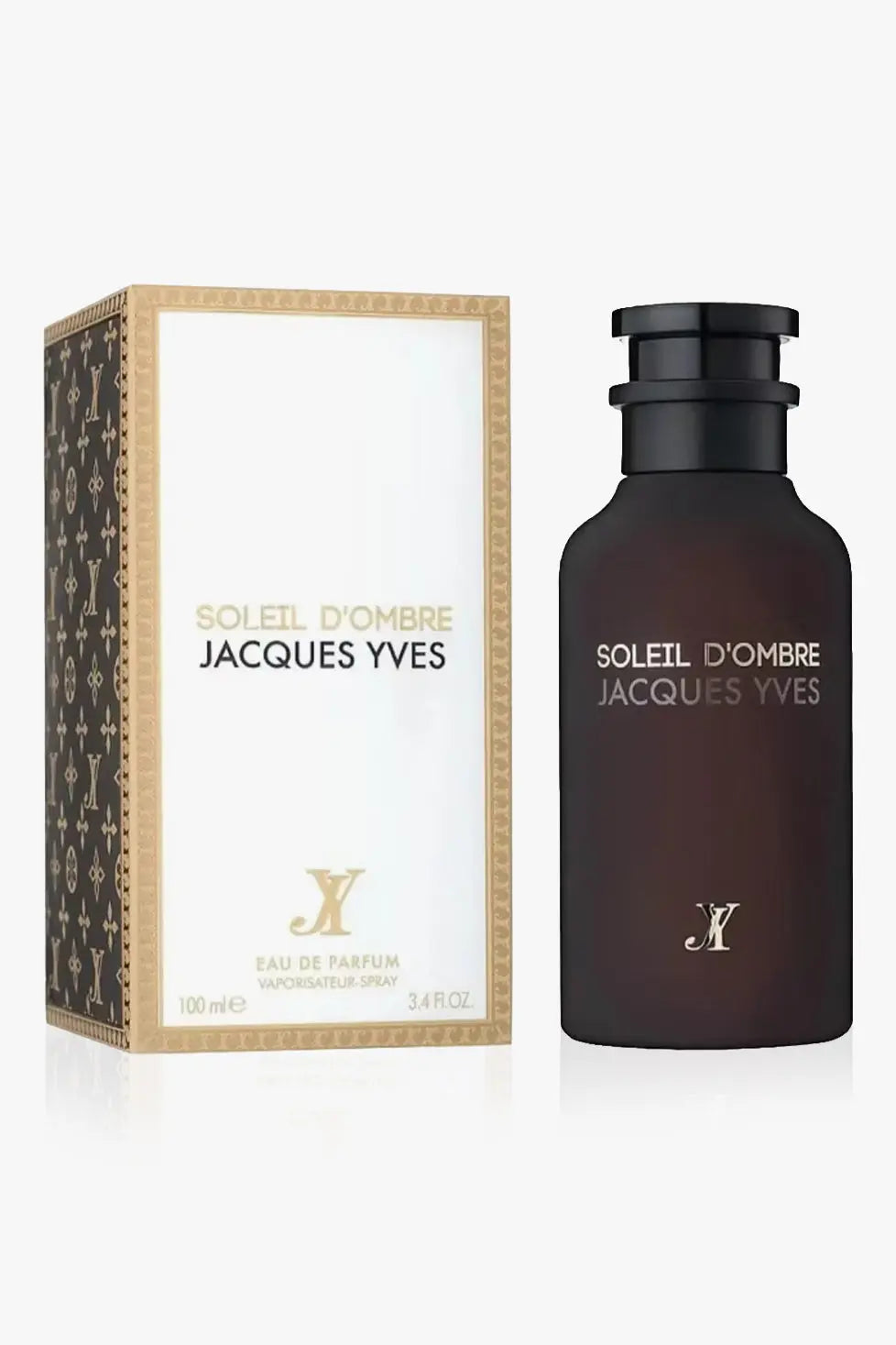 Soleil D’Ombre Jacques Yves Eau de Parfum Homme EDP By Fragrance World - 100ml Fragrance World