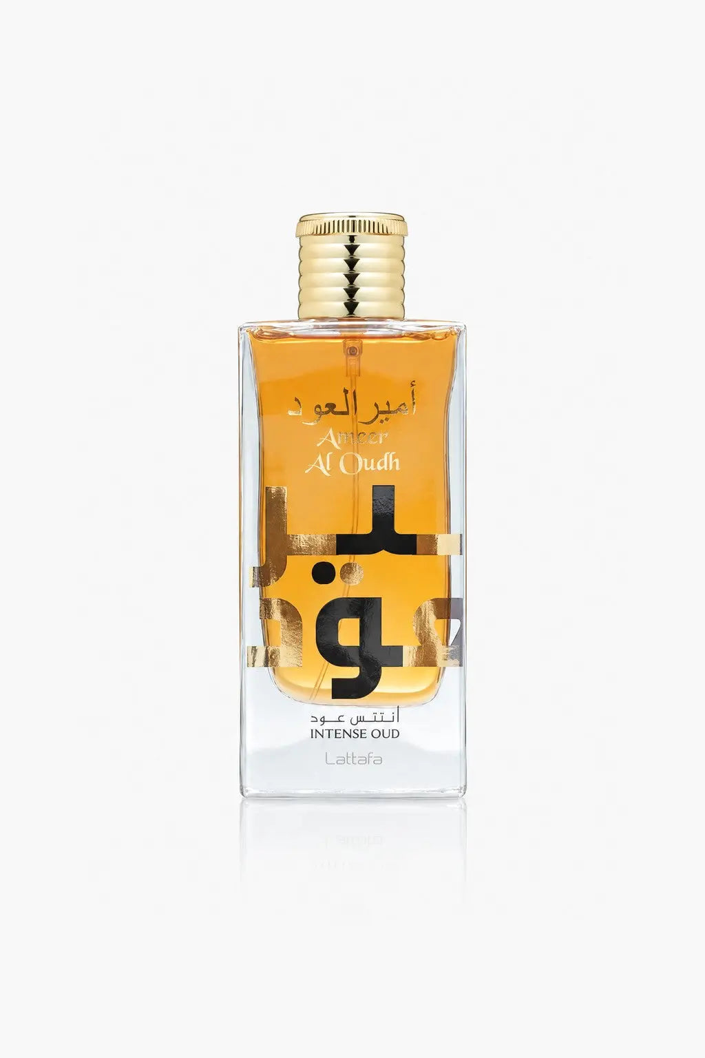 Ameer Al Oud Intense Oud Lattafa eau de parfum, flacon, vue de face