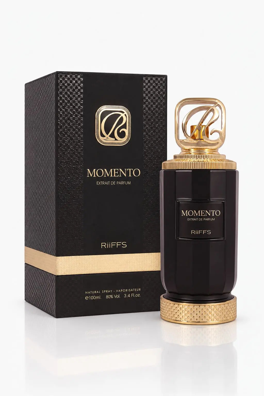 Momento Extrait de Parfum Riiffs 100ml - flacon et boîte