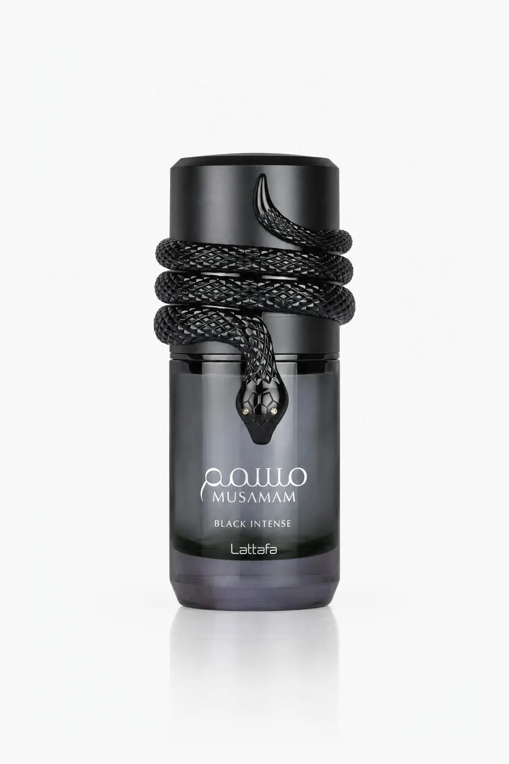 Musamam Black Intense Eau de Parfum Lattafa 100ml - flacon