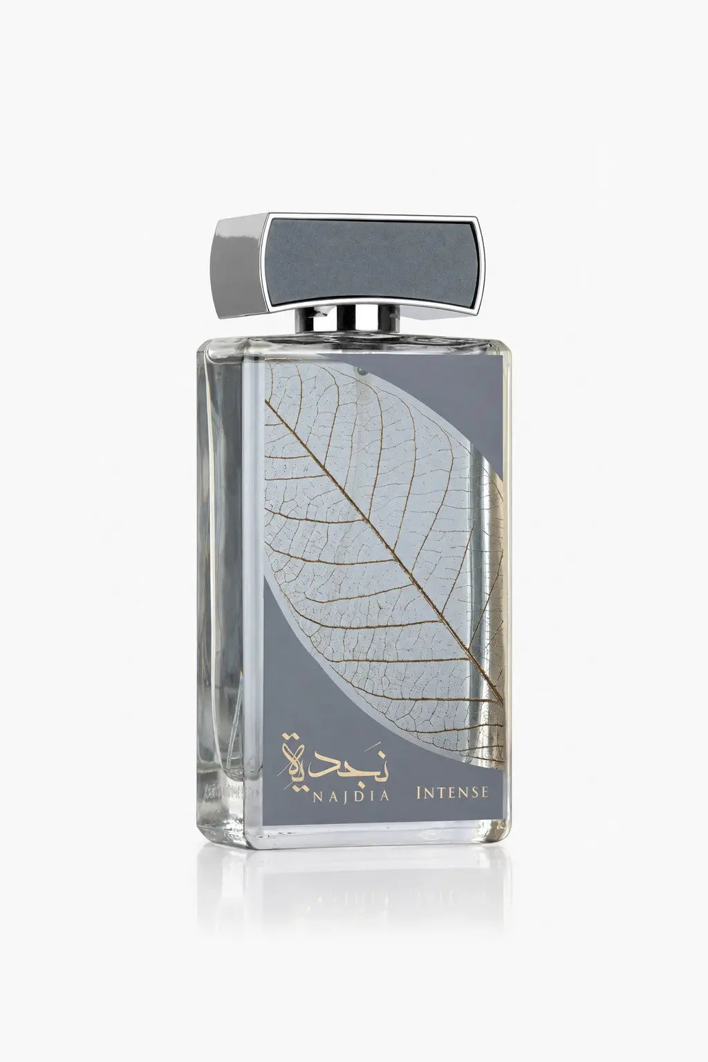 Najdia Intense Lattafa eau de parfum, flacon, vue de face