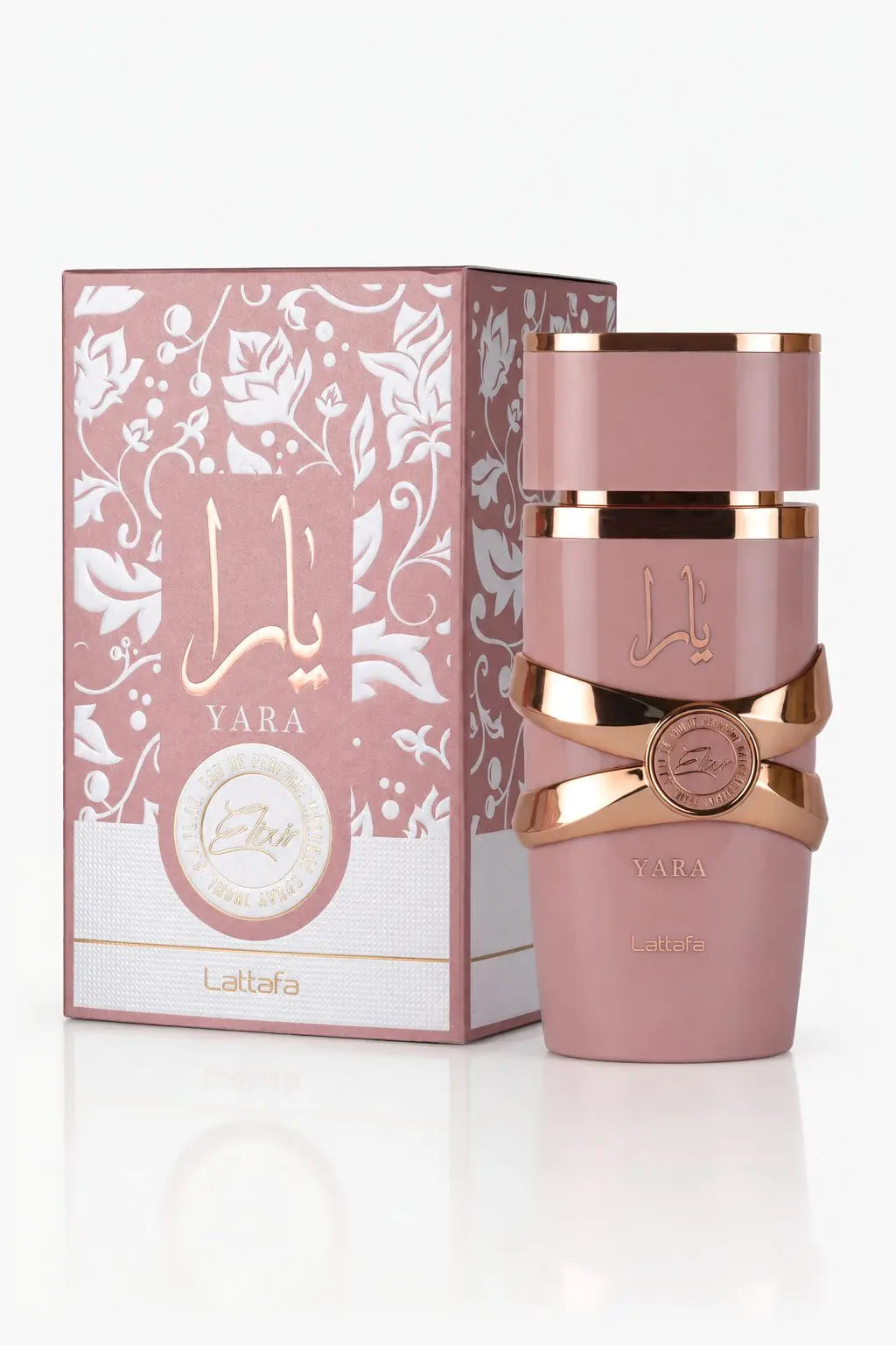 Yara Elixir Eau de Parfum Lattafa - flacon et boîte